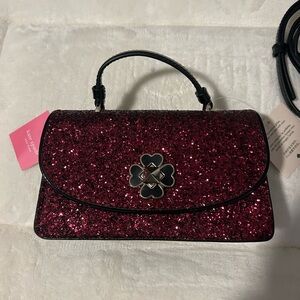 Kate spade  Pink Glitter Handbag
